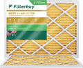 Filterbuy 20x21.5x1 MERV 11 Pleated HVAC AC Furnace Air Filters (2-Pack)