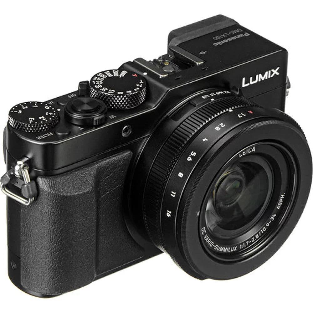 Panasonic Lumix LX100 12.8 Megapixel Bridge Camera, Black