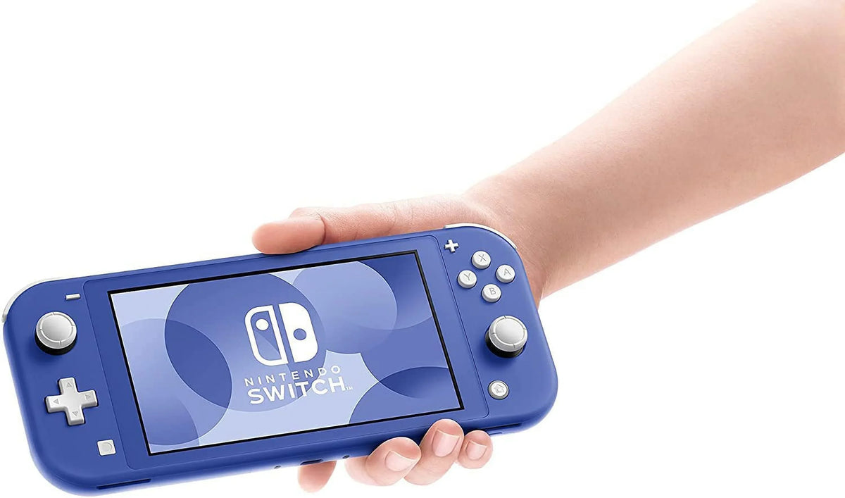 Nintendo Sizewitch Lite Blue - 5.5" Touchscreen Display, Built-in Plus Control Pad, Built-in Sizepeakers, 802.11ac WiFi, Bluetooth, Bundle with Carrying Case + USizeB cable