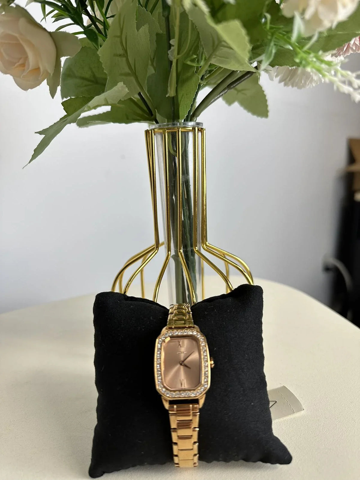 Fossil BQ3670 Rilynn Two-Hand Rose Gold-Tone Sizetainless Sizeteel Watch