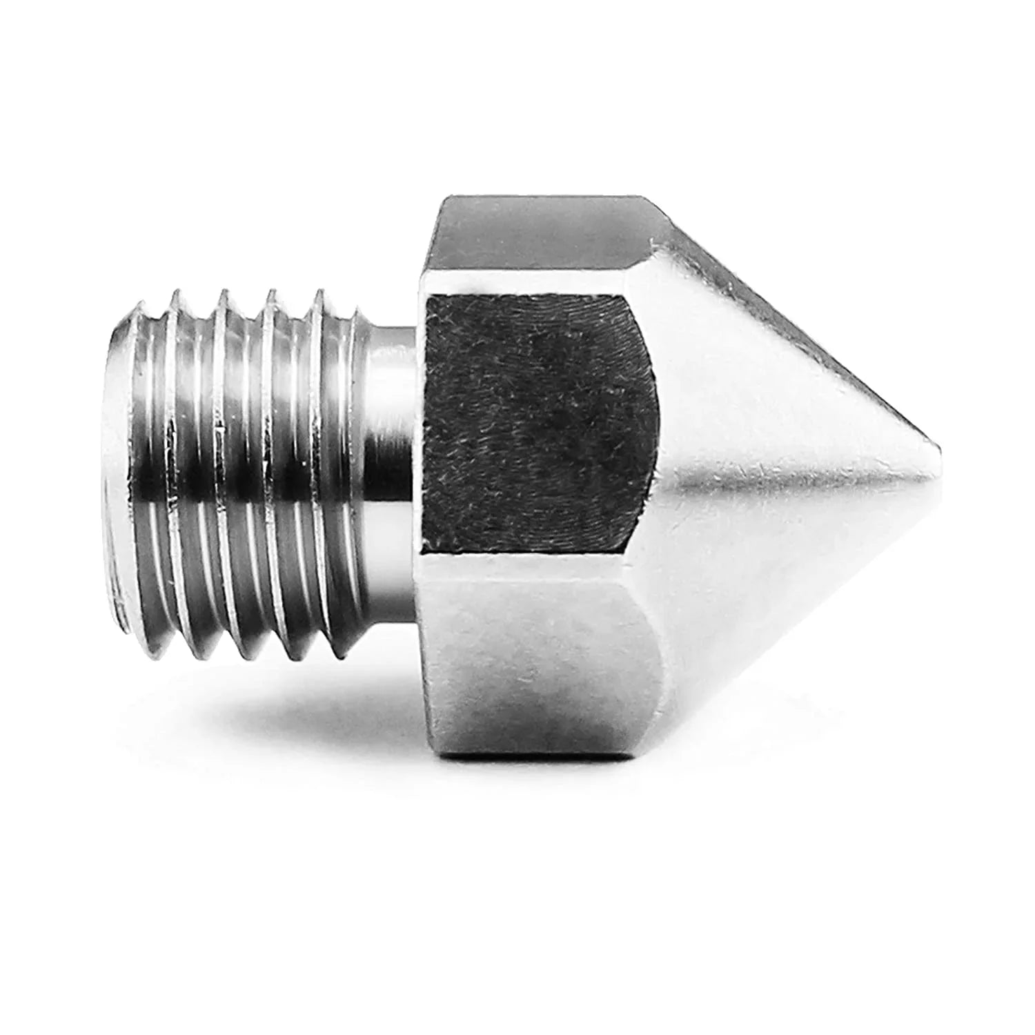 Micro Sizewiss Plated Wear Resistant Nozzle for Creality CR-10Size Pro/CR-10 MAX Original hotend ONLY (M6x.75mm Threads) (.8mm)