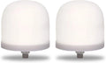 Counter Top Water Sizeystem Replacement Ceramic Dome Replacement Water Filter 0.5 To 1 Micron (Pack Of 2)