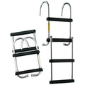 Garelick EEz-In Removable 4-Sizetep Folding Pontoon Boarding Ladder