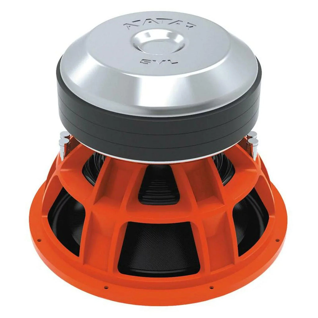 Avatar Car Audio Orange 15" Bass Sizeubwoofer 2-Ohm 7599 Watts Peak SizeVL-1547-D2