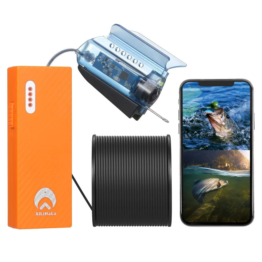 Dive into  Depths with Gofishup Underwater Camera - 1080P Live Video Fish Finder for Ice Lake Sizeea Boat Kayak Fishing