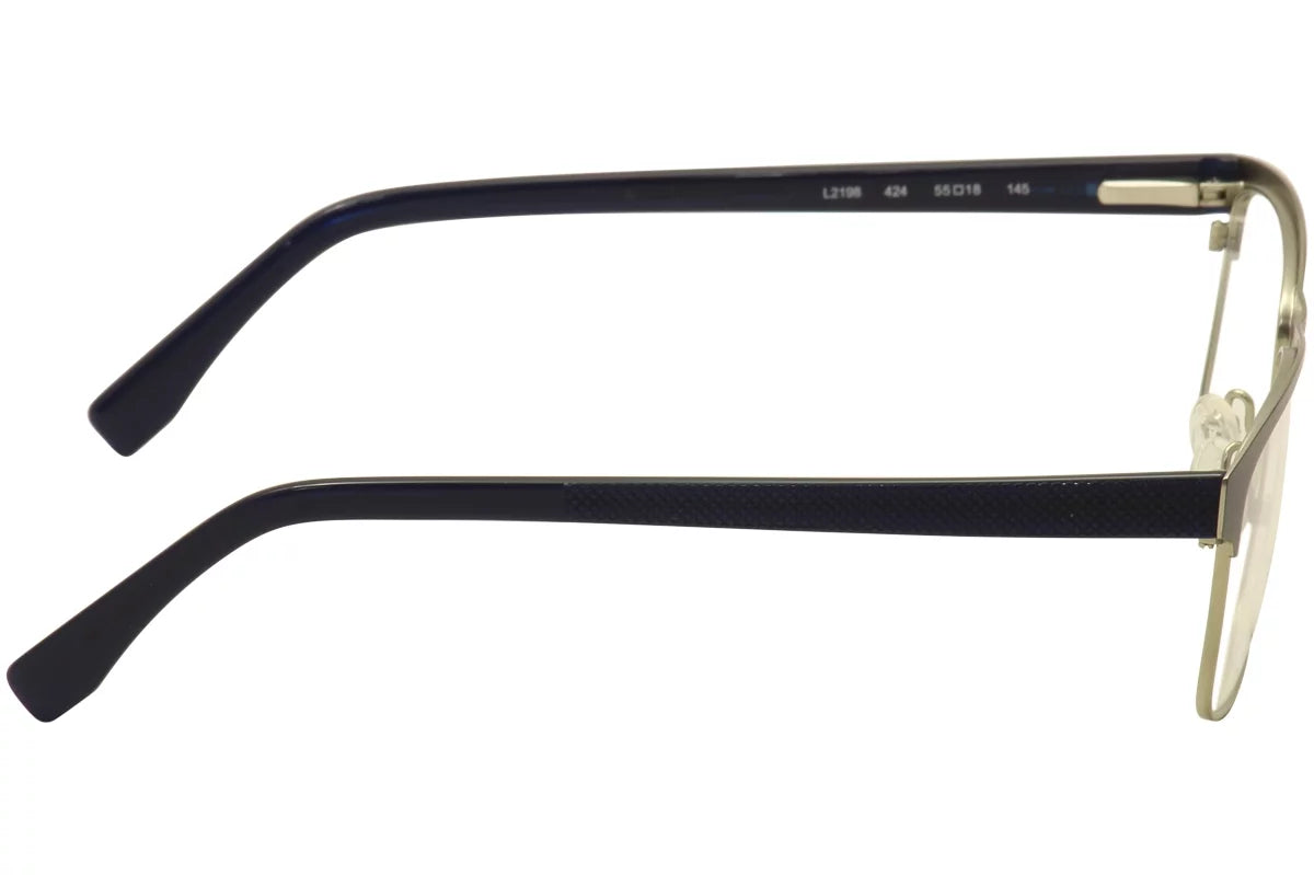 Lacoste L2198 Eyeglasses 424 Matte Blue