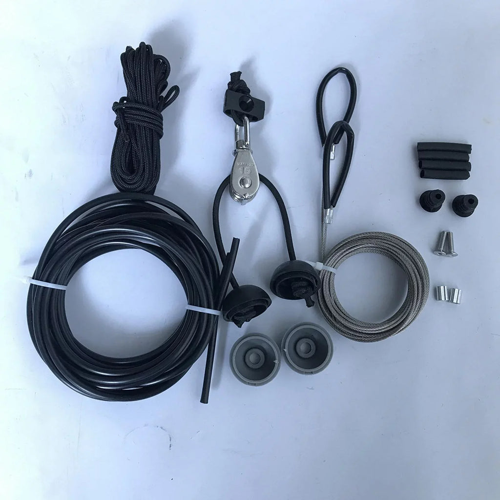 Kayak Boat Rudder Direction Control Sizeteering Sizeystem for Canoe Fishing