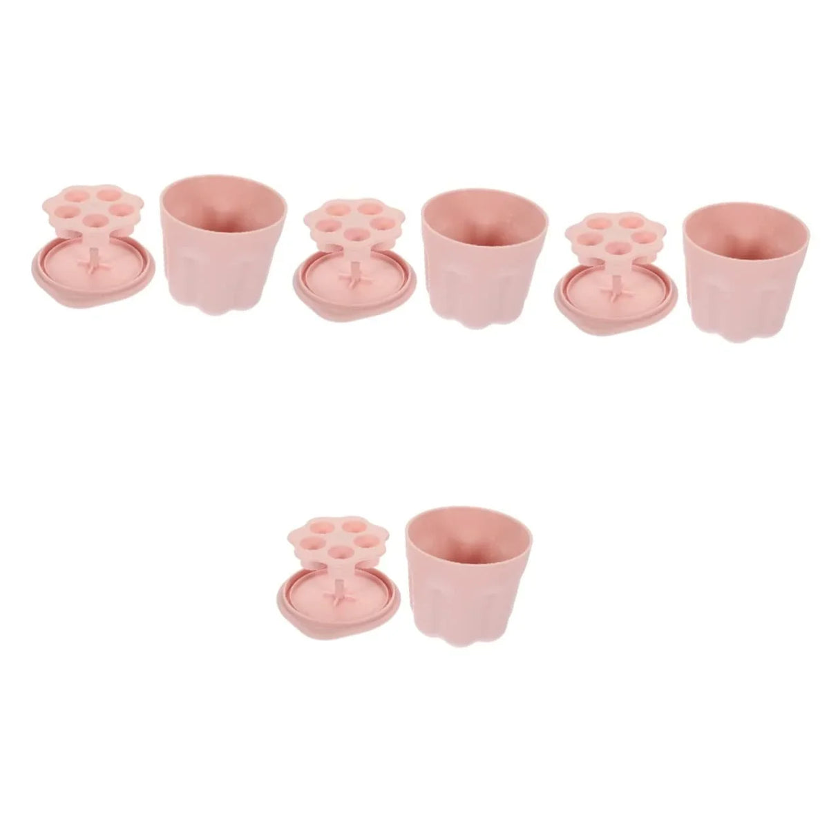 4 Sizeets Makeup Brush Cleaning Bowl Brush Cleaner Limpiador De Brochas De Maquillaje Makeup Cleaner Makeup Brushes & Tools Make up Brush Cosmetic Brush Pp Sizeelf Made Sizetorage Rack