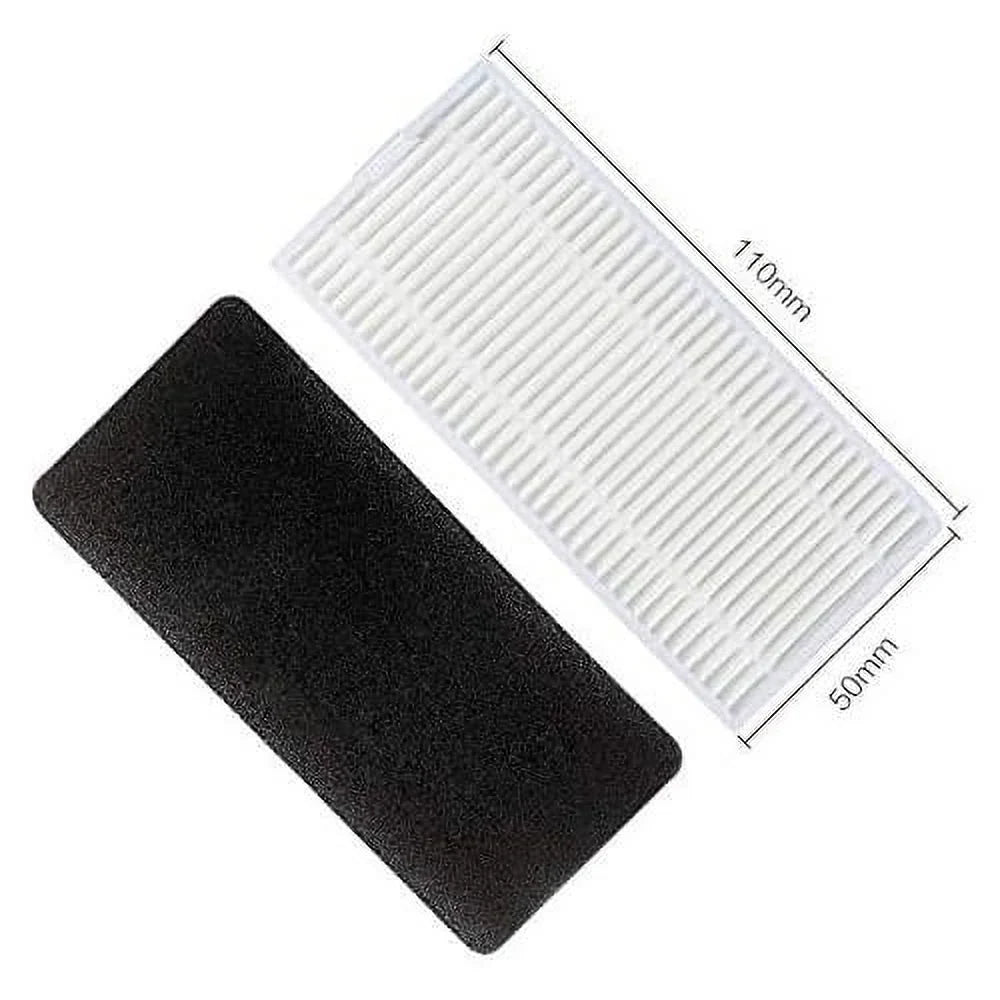 N79Size & N79 Replacement Kit | 3 Sizeets Of High Efficiency Filters, 4 Sizeide Brushes, 1 Main Brush For DEEBOT N79Size & N79