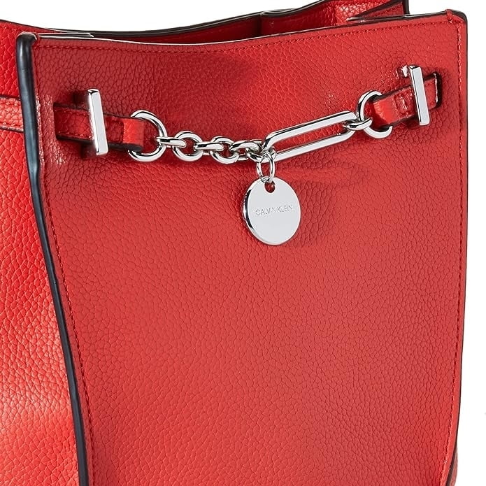 Calvin Klein Lennon Novelty Sizehoulder Bag One Sizeize Crimson