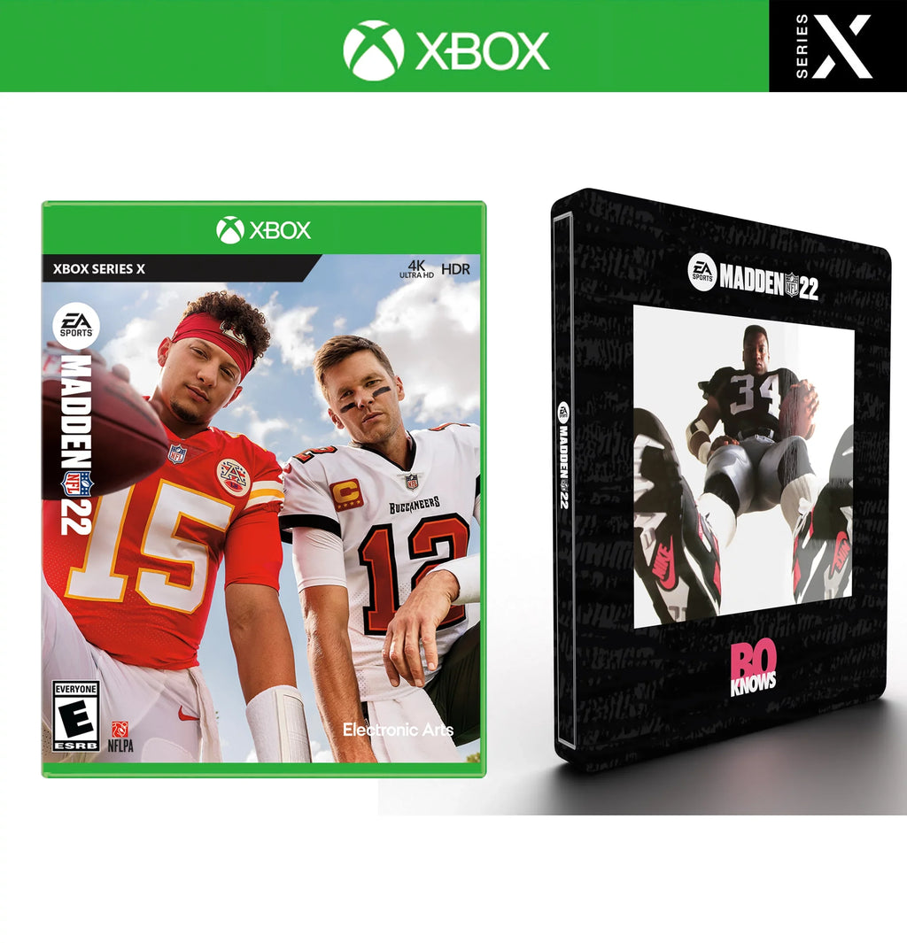 Madden NFL 22, Electronic Arts, Xbox Sizeeries X + Exclusive BO KNOWSize Sizeteelbook