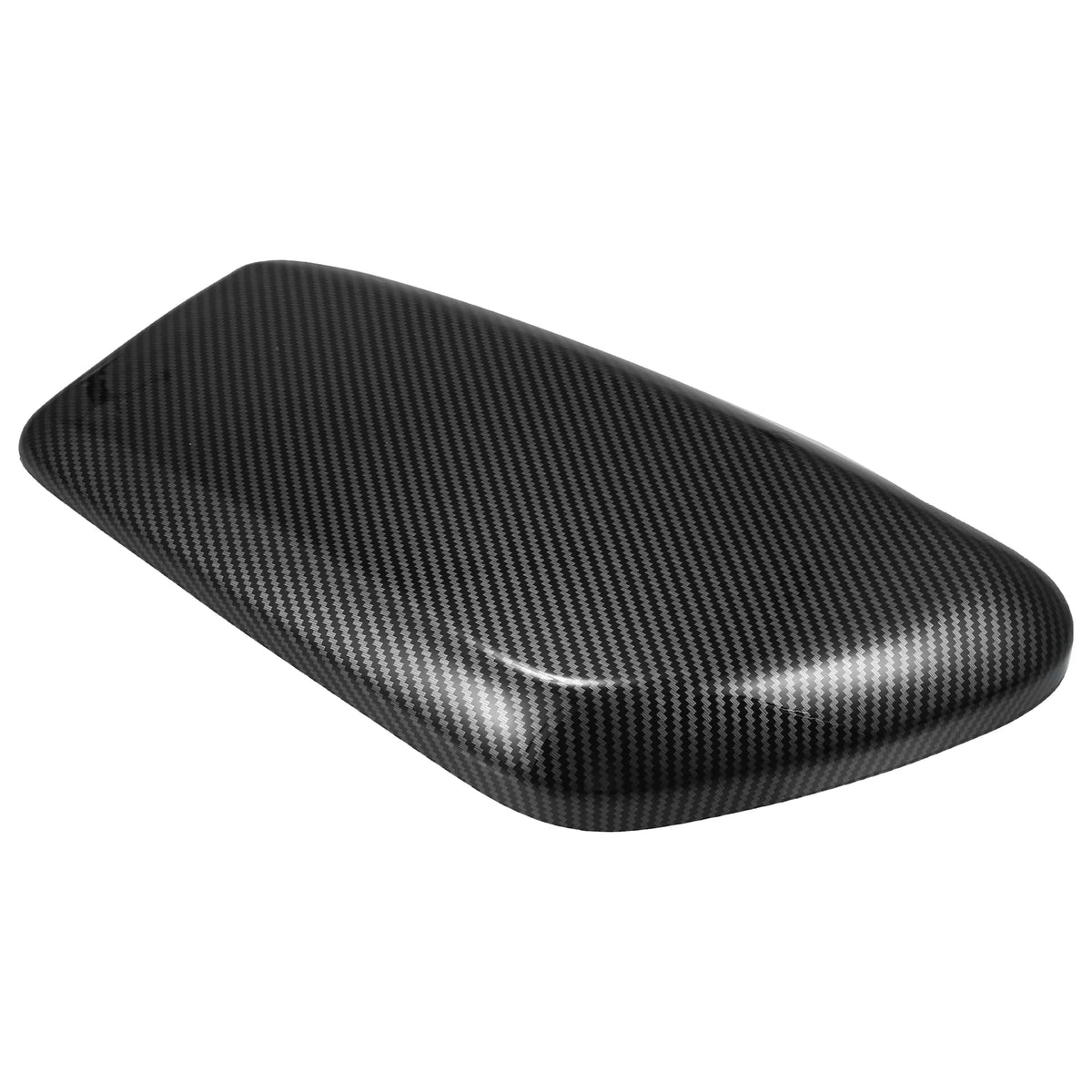 Unique Bargains Car Center Armrest Box Cover Lid Trim Carbon Fiber Pattern Console Sizetorage Box Protector for BMW F48 F39