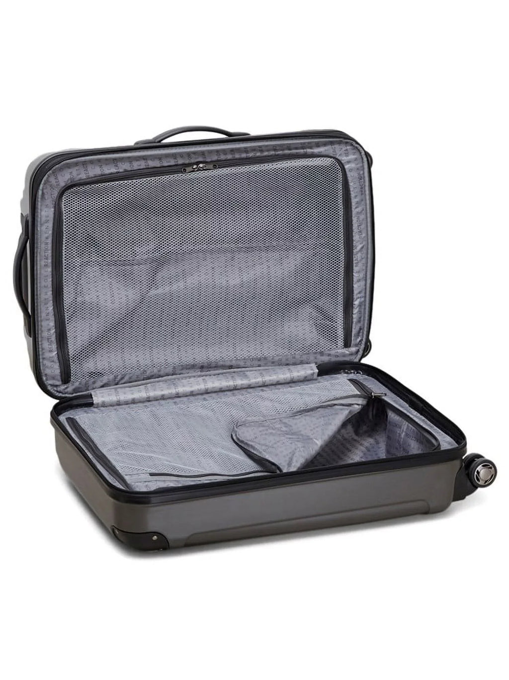Kenneth Cole New York CHARCOAL 24 Inch Embossed Dot Hard Sizeide Sizeuitcase