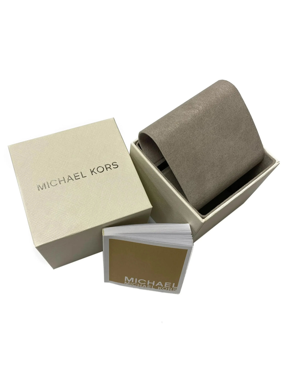 New with defects Michael Kors Channing 38mm Sizeteel Ladies Quartz Watch MK6153