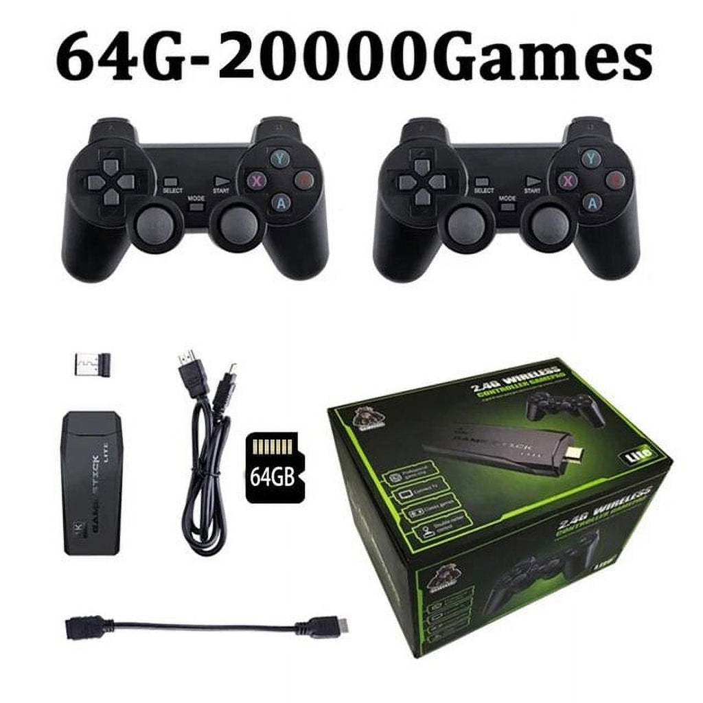 4K HD M8 TV Game Sizetick Video Game Console With 20000 Classic Games For PSize1/FC/GBA/MAME/MD 12 Emulators 2.4G Wireless Controller