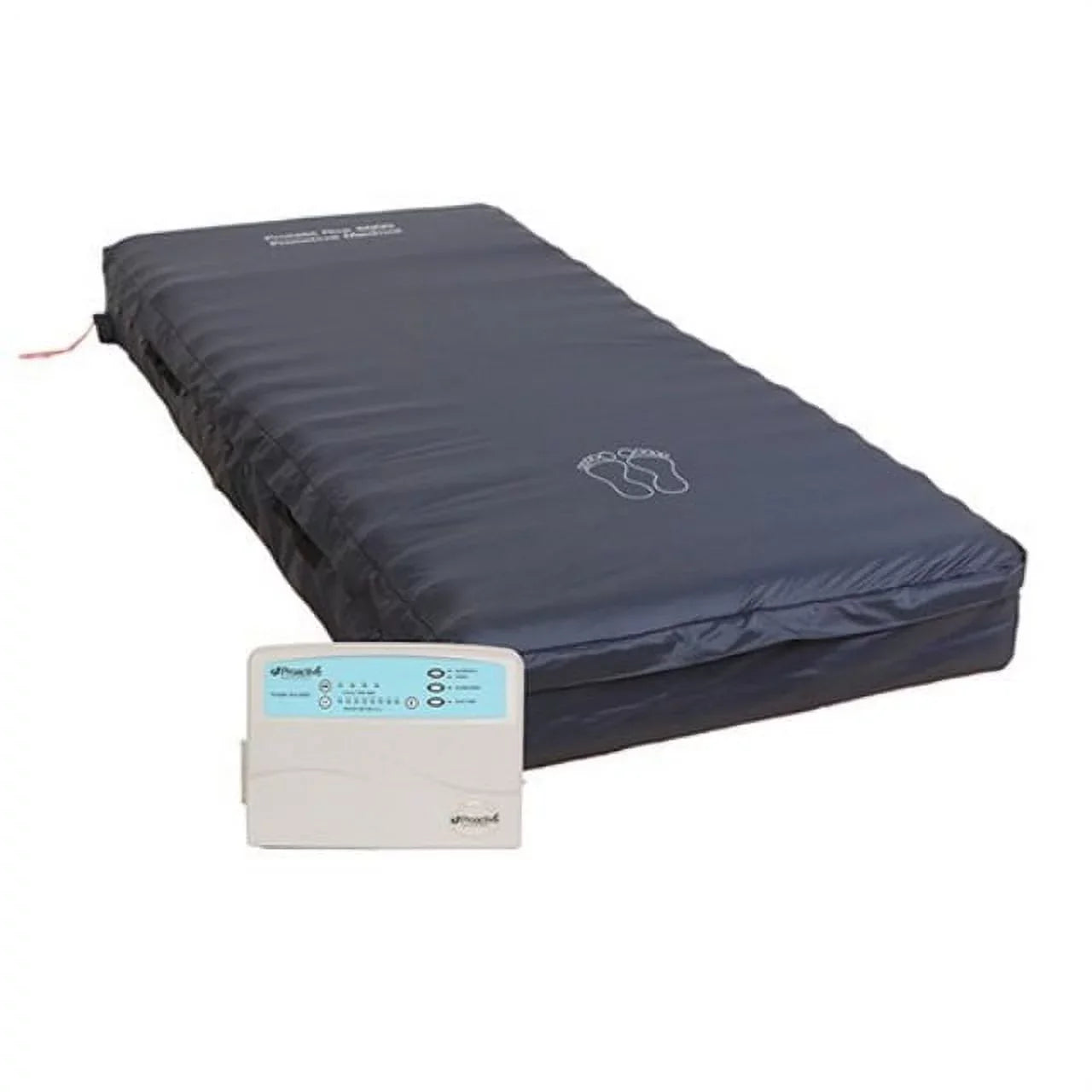 Proactive Medical 80065 Protekt Aire 6000 Low Air Loss and Alternating Pressure Overlay Raised Rail Sizeystem