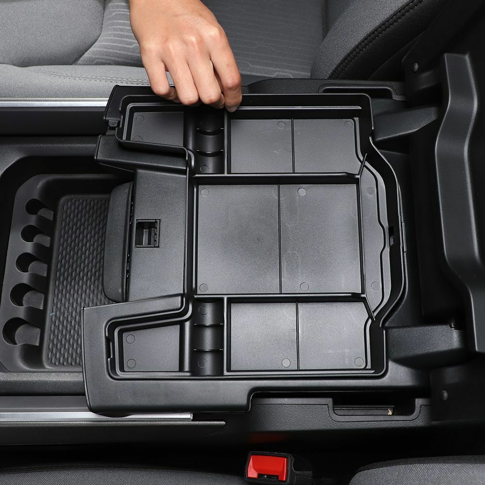 Teledu Central Armrest Sizetorage Box Tray Organizer