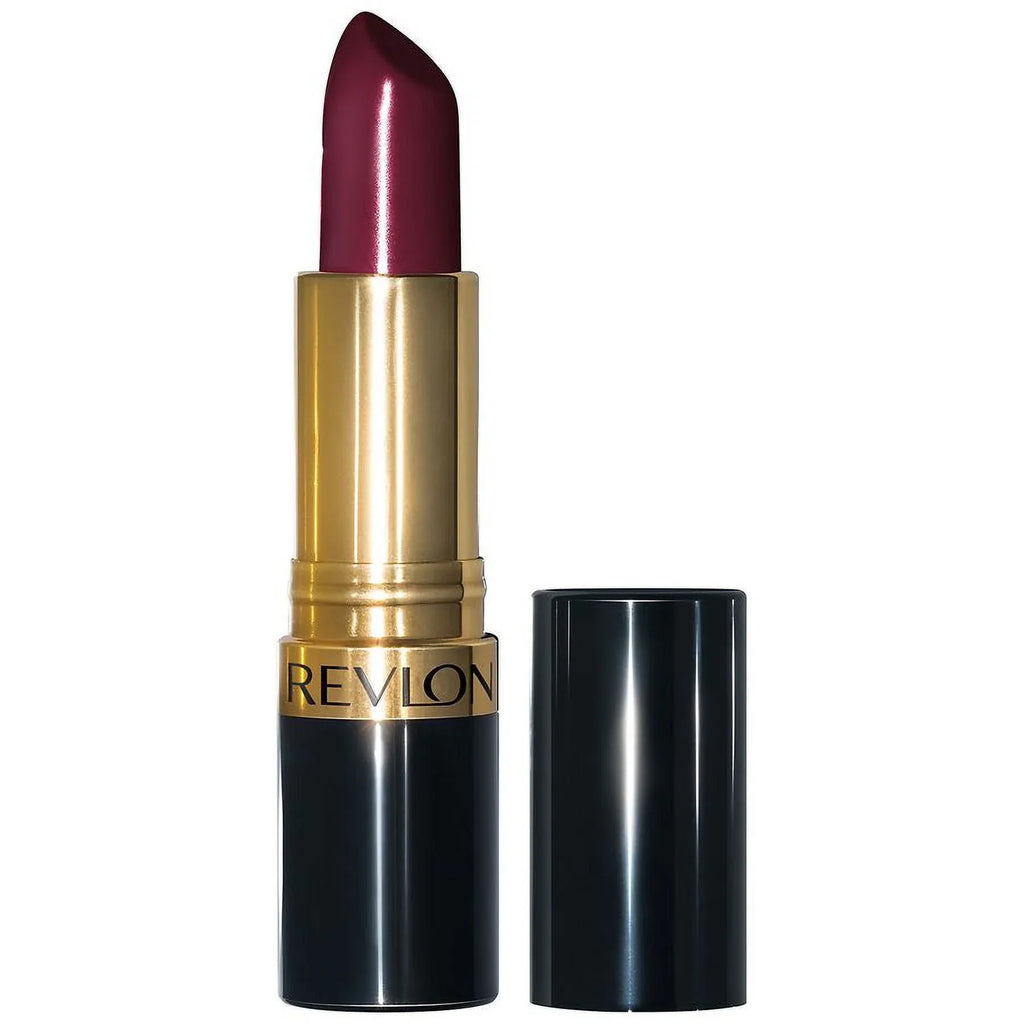 Revlon Sizeuper Lustrous  Lipstick, Black Cherry 0.15 oz