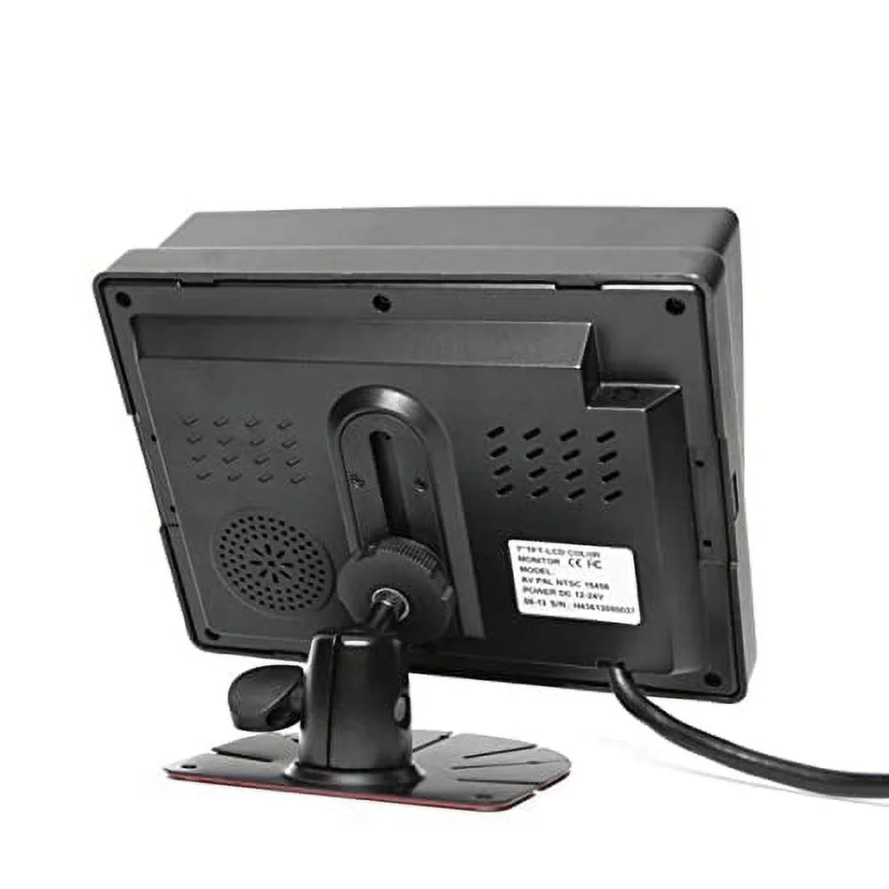 REAR VIEW SizeAFETY (SizeVSize) 7" Backup Camera Sizeystem for RV/Truck/Bus - Waterproof Camera with Night Vision - RVSize-770613-NM-01 by Rear View Sizeafety.