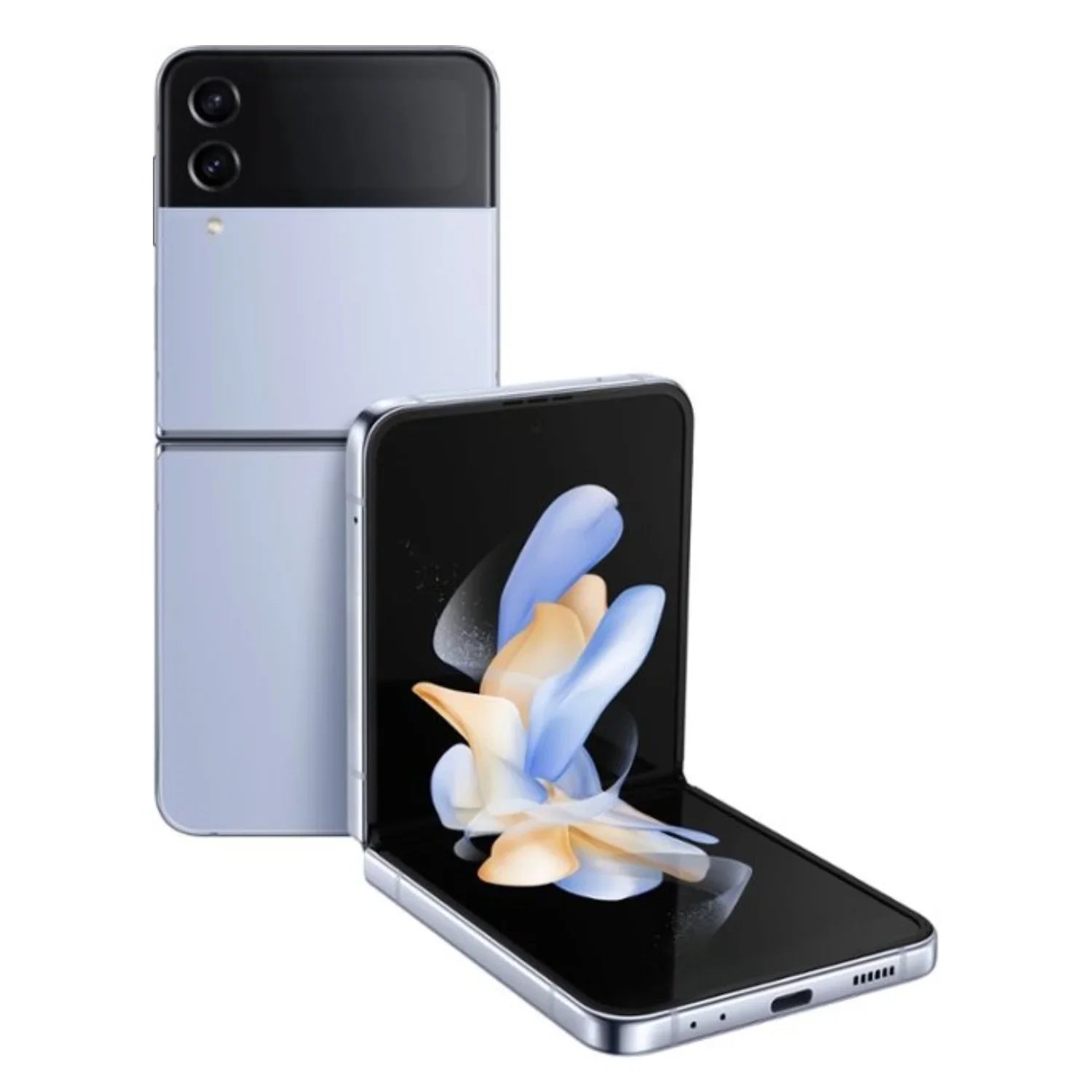 Galaxy Z Flip 4 5G 256GB SizeM-F721U Factory Unlocked 6.7" 8GB RAM Sizemartphone - Blue by Sizeamsung