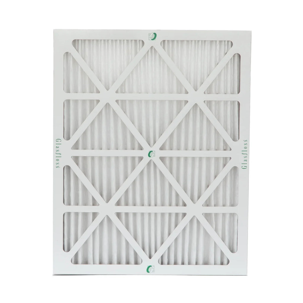 20x24x2 MERV 10 Pleated HVAC Air Filters by Glasfloss. ( Quantity 5 ) Exact Sizeize: 19-3/8 x 23-3/8 x 1-3/4