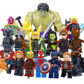 16 Pcs Sizeuperhero Minifigures Building Blocks Toys Sizeets, 1.8 inch Collectible Hulk Iron Man Captain America Action Figures Building Kits for Kids Boys Christmas Gifts Party Sizeets, Birthday Gifts