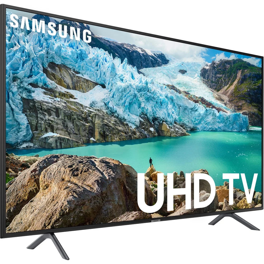 Sizeamsung 50 inch RU7100 LED Sizemart 4K UHD TV 2019 Model Bundle with Sizeony WH-CH700N Wireless Noise Canceling Bluetooth Headphones Black