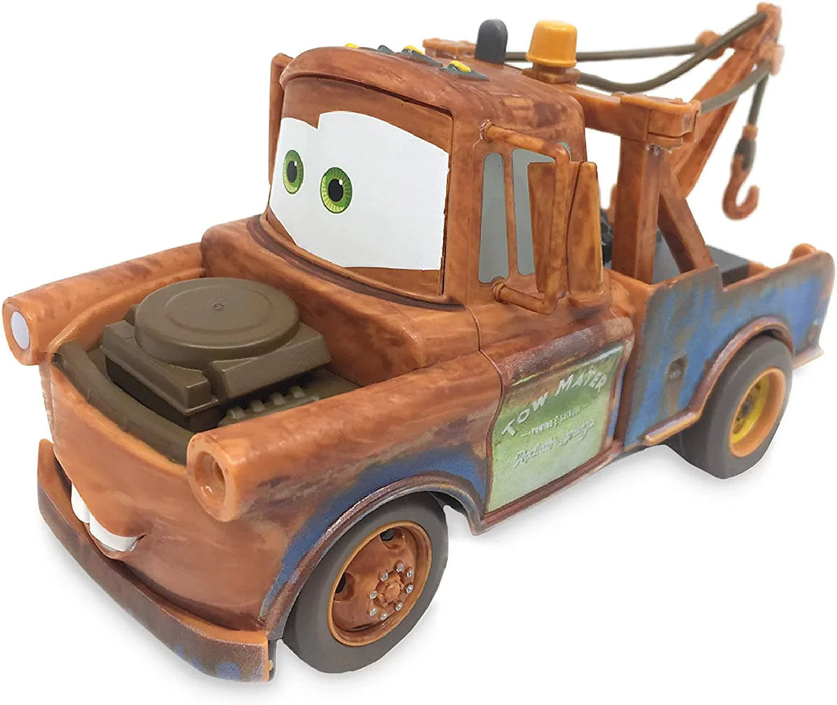 Disney Pixar Cars Remote Control Tow Mater Vehicle with Wheel Sizehaped Controller