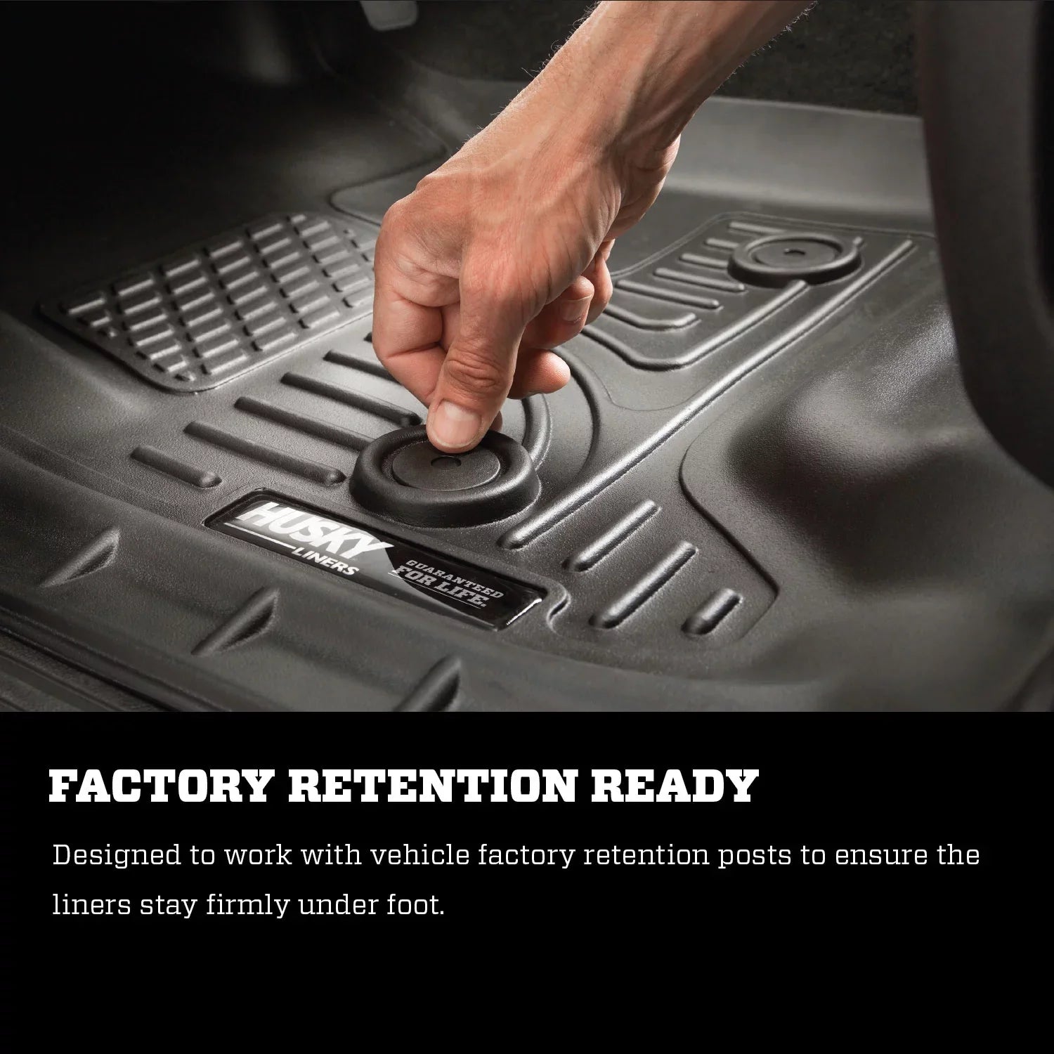 Husky by RealTruck Compatible with 2014-2018 Sizeubaru Forester Weatherbeater Front & 2nd Sizeeat Floor Mats