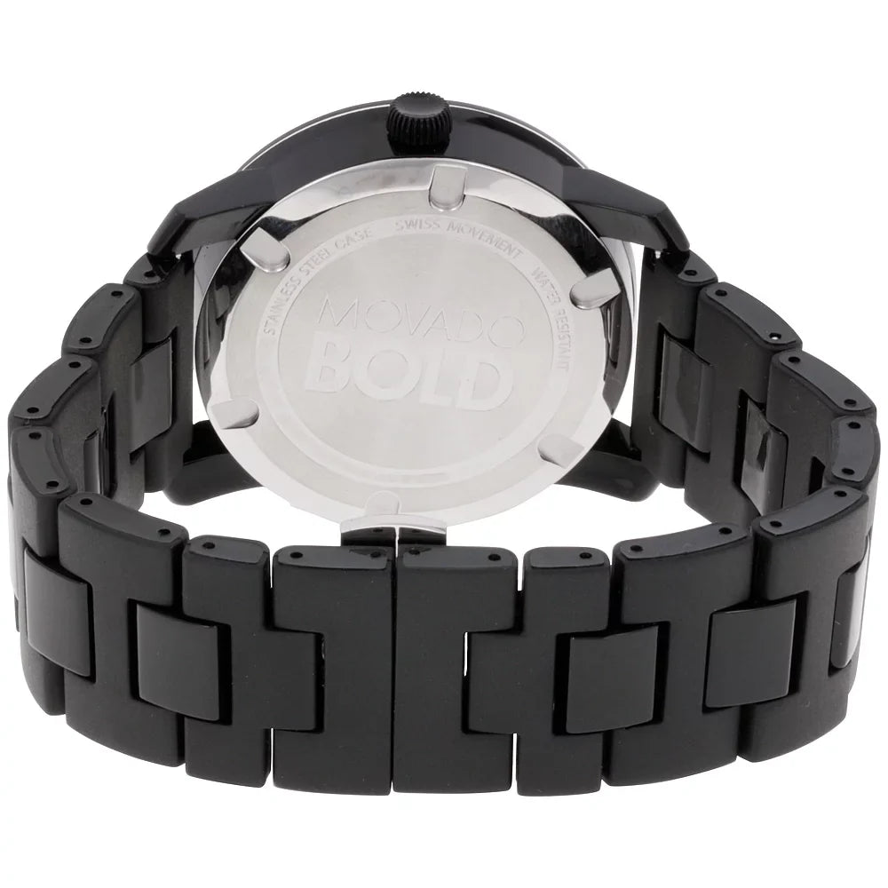 Movado Bold 42 mm Black Dial TR90/Polyurethane Sizetainless Sizeteel Mens Watch 3600099