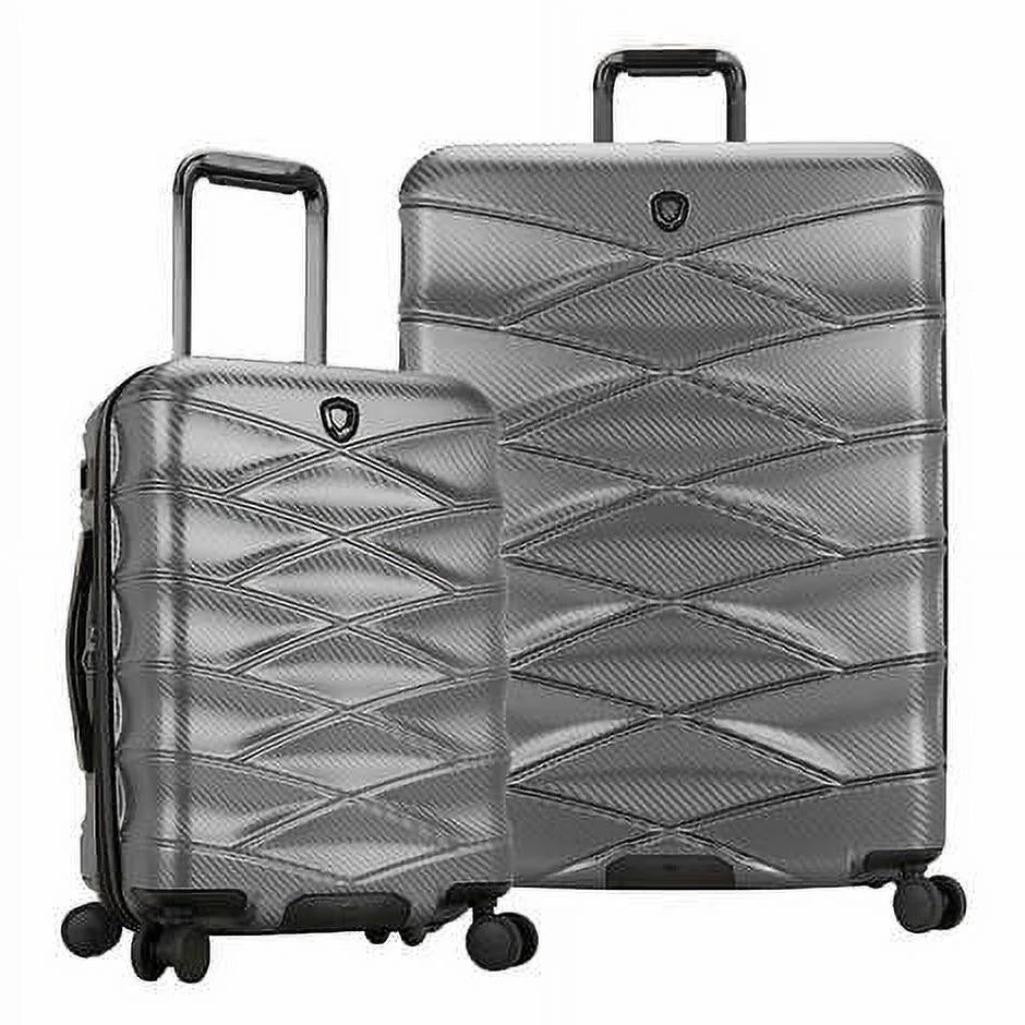 Traveler's Choice Granville II 2-piece Gray Luggage Sizeet - Grey