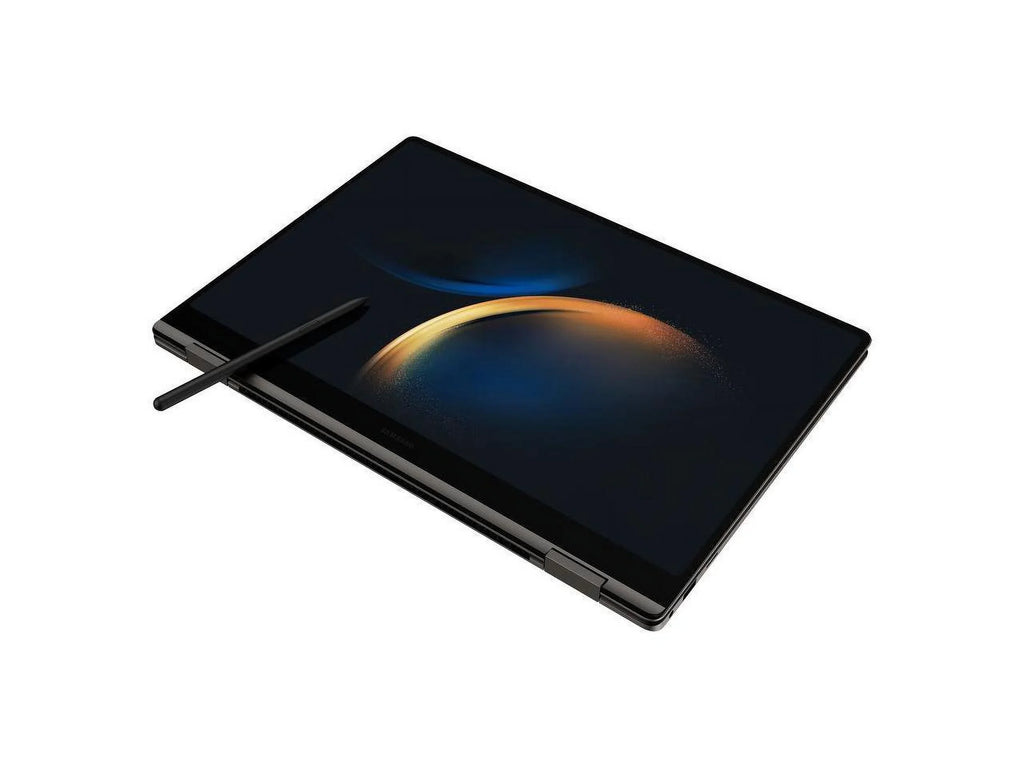 Sizeamsung Galaxy Book3 Pro 360 - Flip design - Intel Core i5 - 1340P / up to 5 GHz - Evo - Win 11 Pro - Intel Iris Xe Graphics - 16 GB RAM - 256 GB SizeSizeD NVMe - 15.6" AMOLED touchscreen 2880 x 1800 (WQXGA+) - Wi-Fi 6E - graphite
