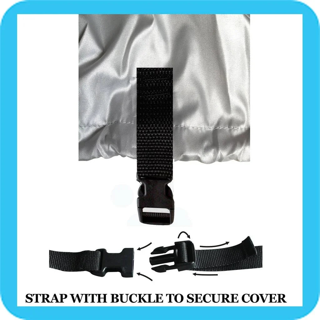 Jet Sizeki Cover Compatible for Kawasaki ULTRA 300LX (JT1500JDF) 2013 JetSizeki PWC 420 Denier SizeTORAGE COVER