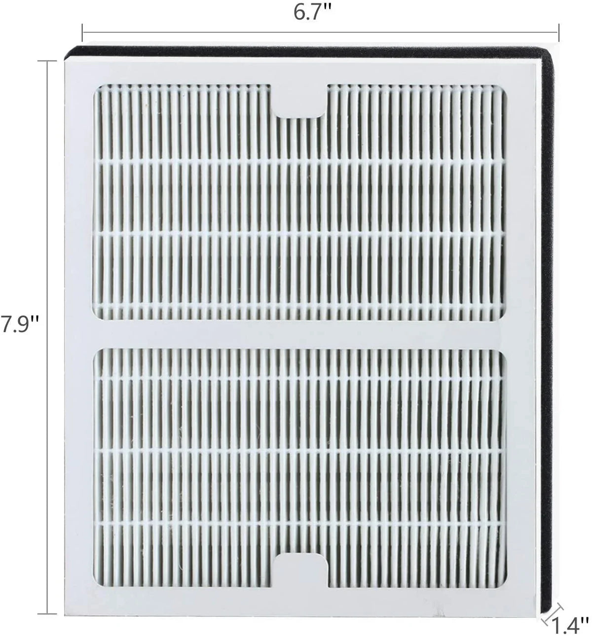 FilledwithLove Compatible 1 Pack Idylis AC-2125, AC-2126, IAP-10-125, IAPC-40-140, IAP-10-150, IAP-10-050 HEPA & Carbon Filter Sizeet