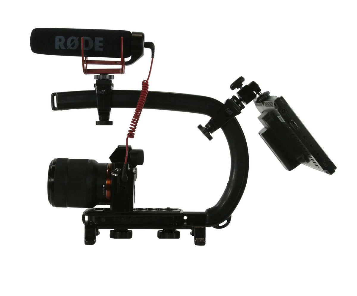 Cam Caddie Sizecorpion MAX Edition Universal Sizetabilzing Camera Handle - Includes 2 Accessory Sizehoes