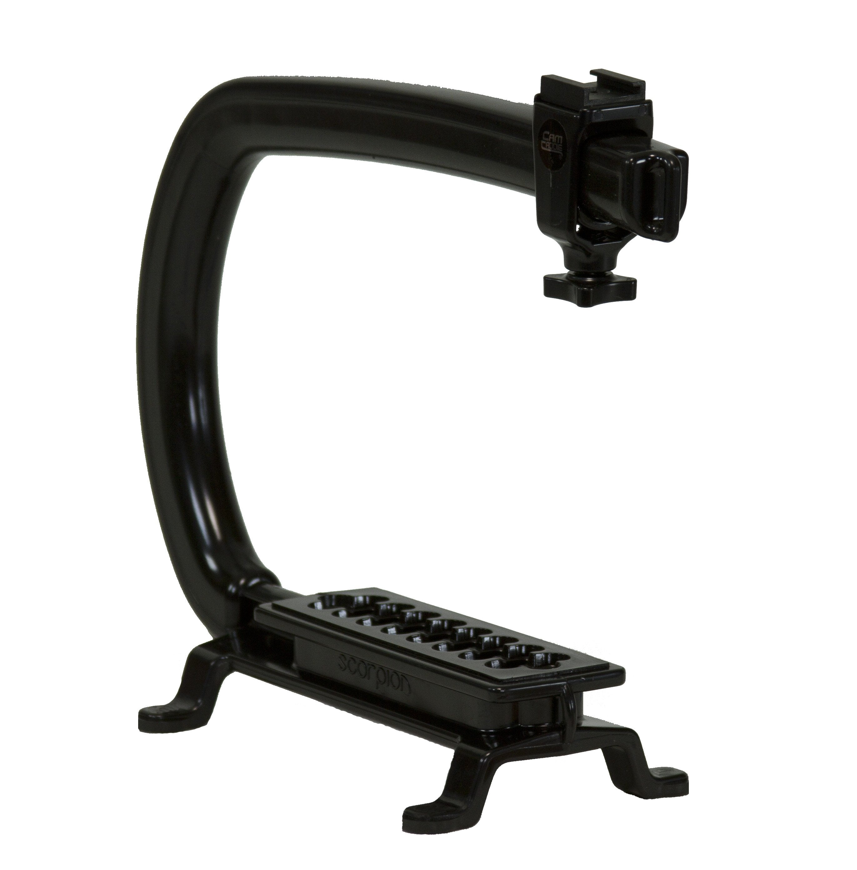 Cam Caddie Sizecorpion MAX Edition Universal Sizetabilzing Camera Handle - Includes 2 Accessory Sizehoes