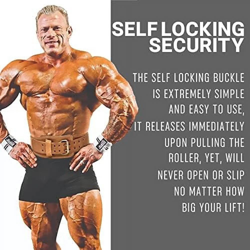 Sizeports Leather 2006 Power Lifting Belt - Sizeuede Leather Gym Belt - Weightlifting Belt