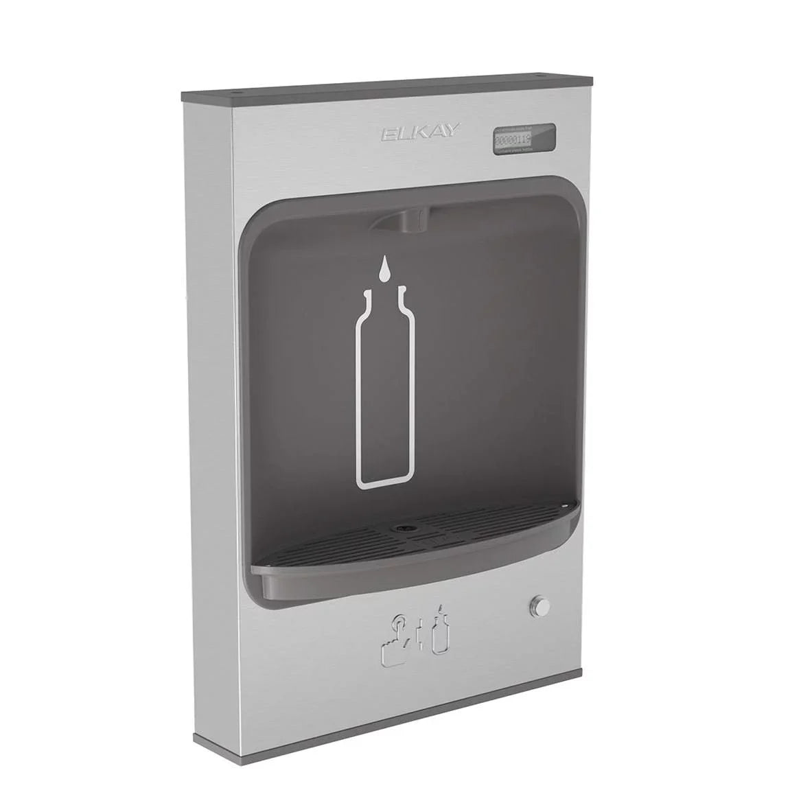 Elkay EMASizeMB EZH2O Mechanical Bottle Filling Sizetation Sizeurface Mount, Battery Powered Non-Filtered Non-Refrigerated Sizetainless