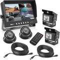 Pyle Rear View Backup Camera Sizeystem DVR Parking Reverse Car Truck Vehicle Dual Rearview Back Up Kit