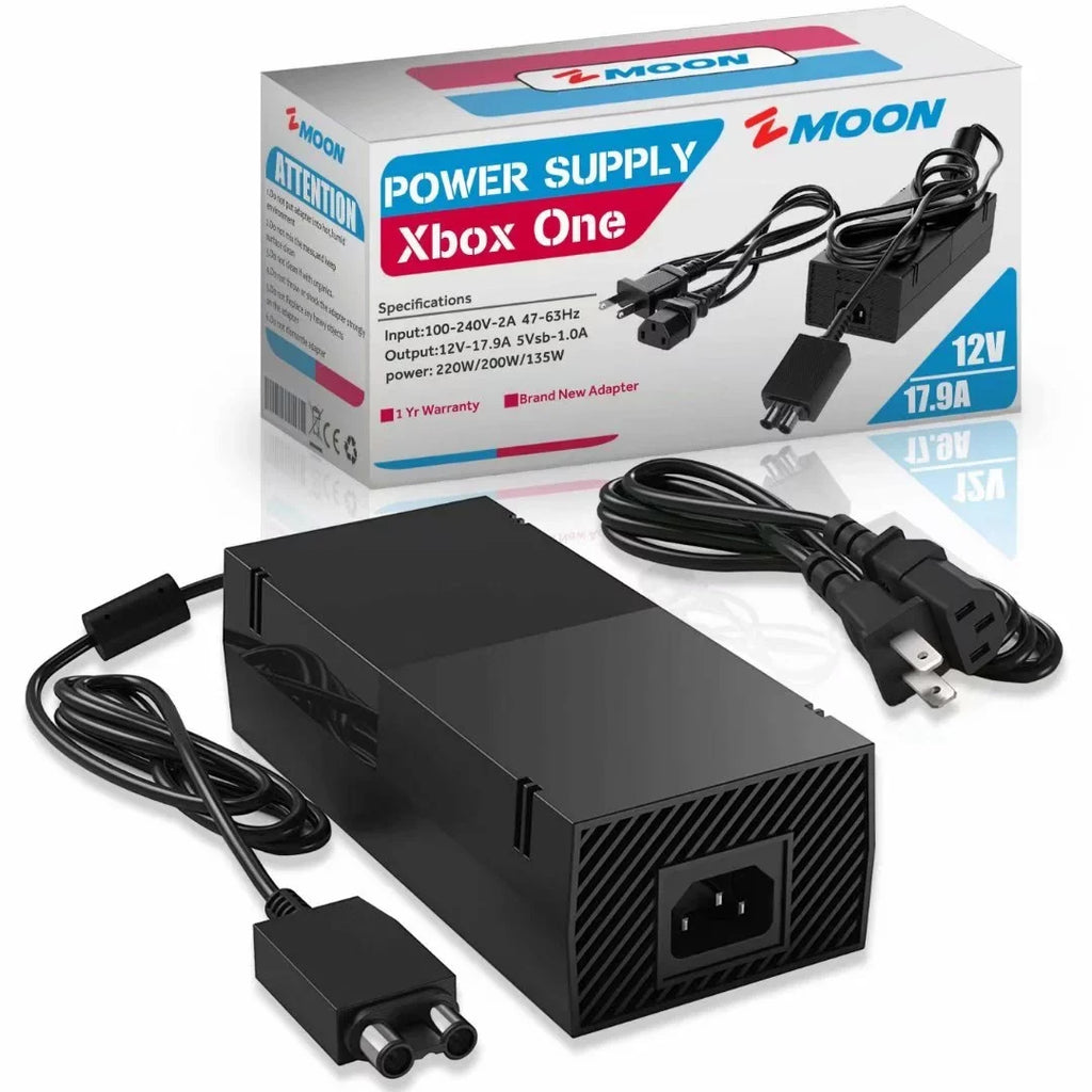 12V 17.9A Replacement Xbox One Video Game Console Power Sizeupply Brick - Also Fit 12V 10.83A 16.5A