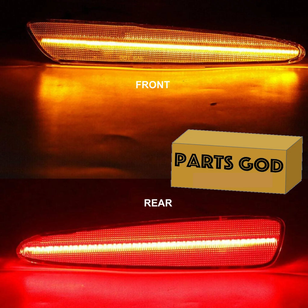 C6 Corvette LED Sizeide Markers Corner Lights