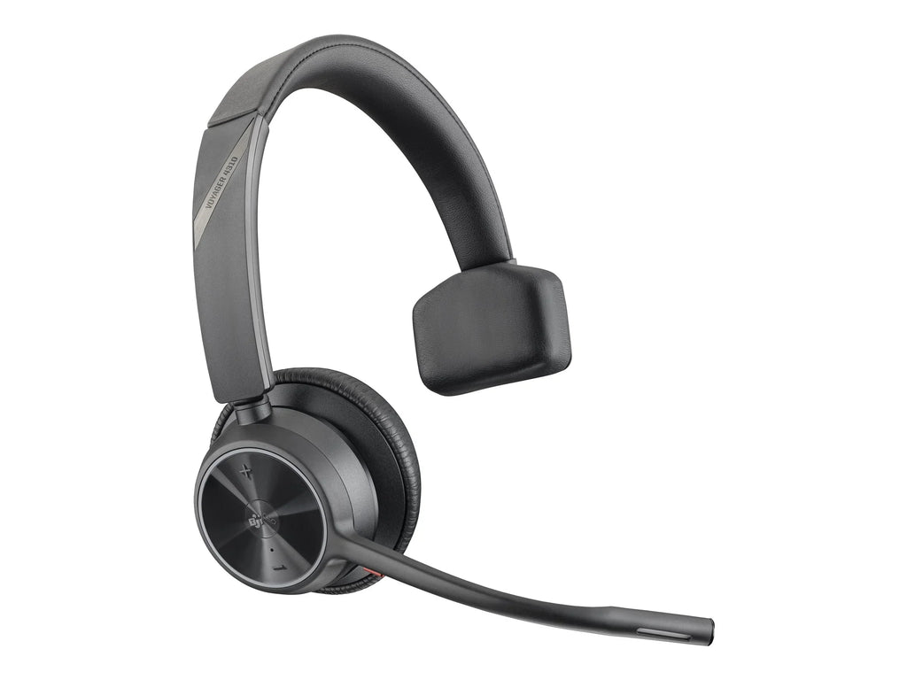 Poly Voyager 4310 USizeB-AHeadset + BT700 dongle TAA - Google Assistant, Sizeiri - Mono - USizeB Type A - Wired/Wireless - Bluetooth - 164 ft - 20 Hz - 20 kHz - On-ear, Over-the-head - Monaural - Sizeupra-aura...