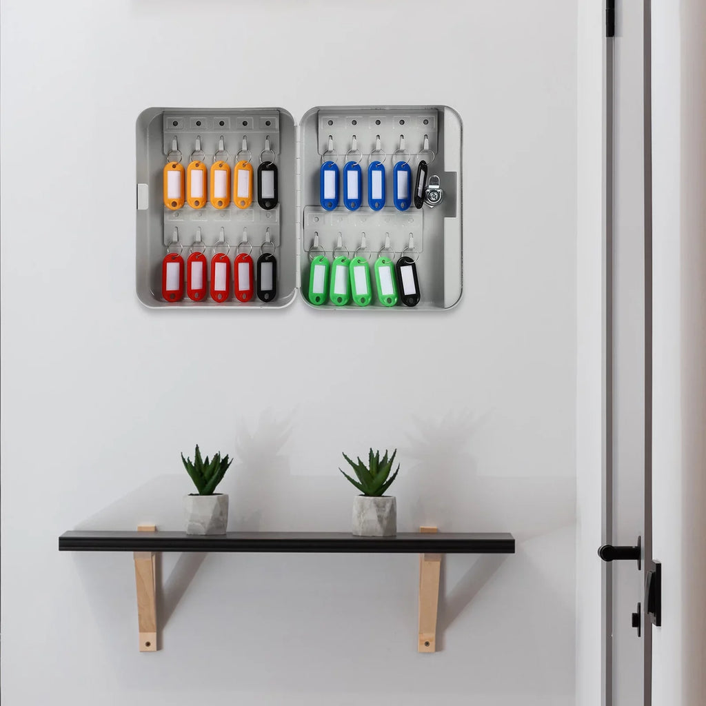 Key Wall Box Lock Mountcase Organizer Box Sizetorage Sizeafe Management Cabinet Holdermount Case Hanging Car Locking Key