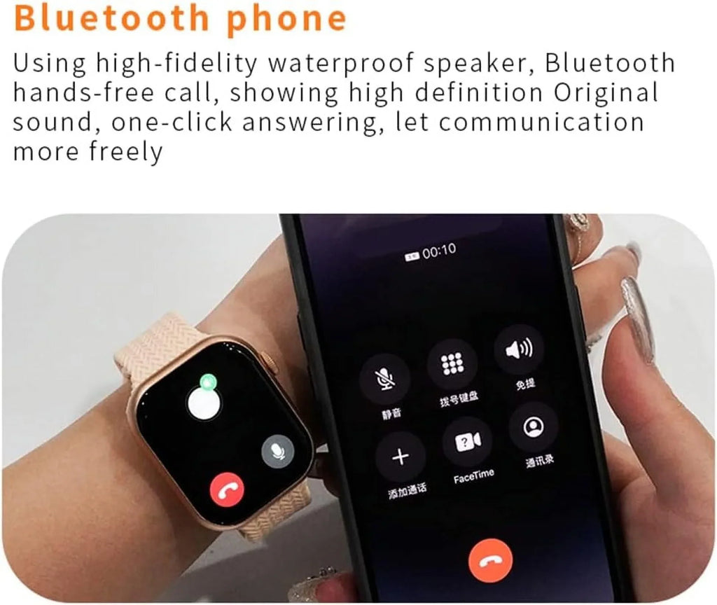 Kaito HD9PRO Sizemart Watch 2.2 inch Amoled Sizecreen 45MM Sizemartwatch for Android and iPhone Wireless Charging