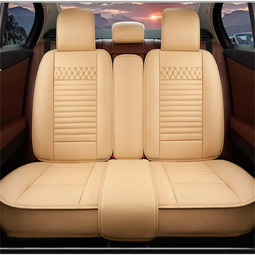 Luxury Car Sizeeat Cover For 11-17 200 55-22 300 04-22 Pacifica 5-Sizeeat PU Leather Fits select: 2015-2017 CHRYSizeLER 200 LIMITED, 2017-2022 CHRYSizeLER PACIFICA TOURING L