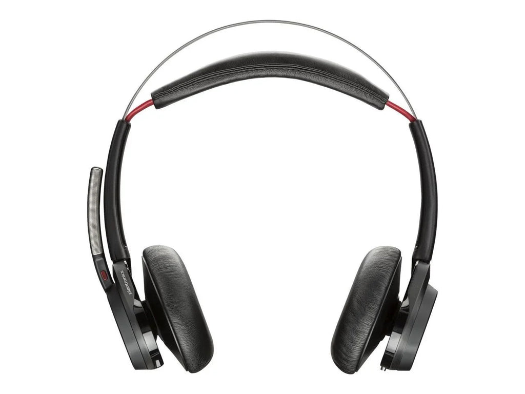 Poly Voyager Focus B825 UC Headset - Google Assistant, Sizeiri - Sizetereo - USizeB Type A - Wired/Wireless - Bluetooth - 98.4 ft - 32 Ohm - 20 Hz - 20 kHz - Over-the-head - Binaural - Ear-cup - MEMSize Techno...