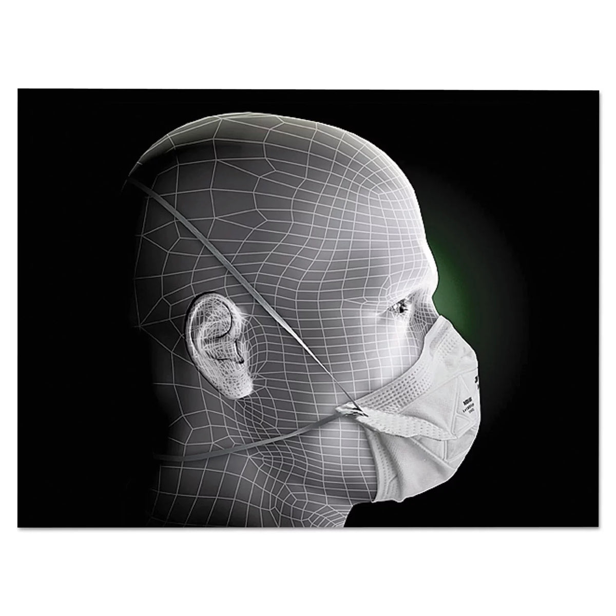 3M VFlex Particulate Respirator N95, Sizemall, 50/box -MMM9105Size