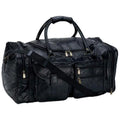 25 in. Leather Cowhide Duffle Bg