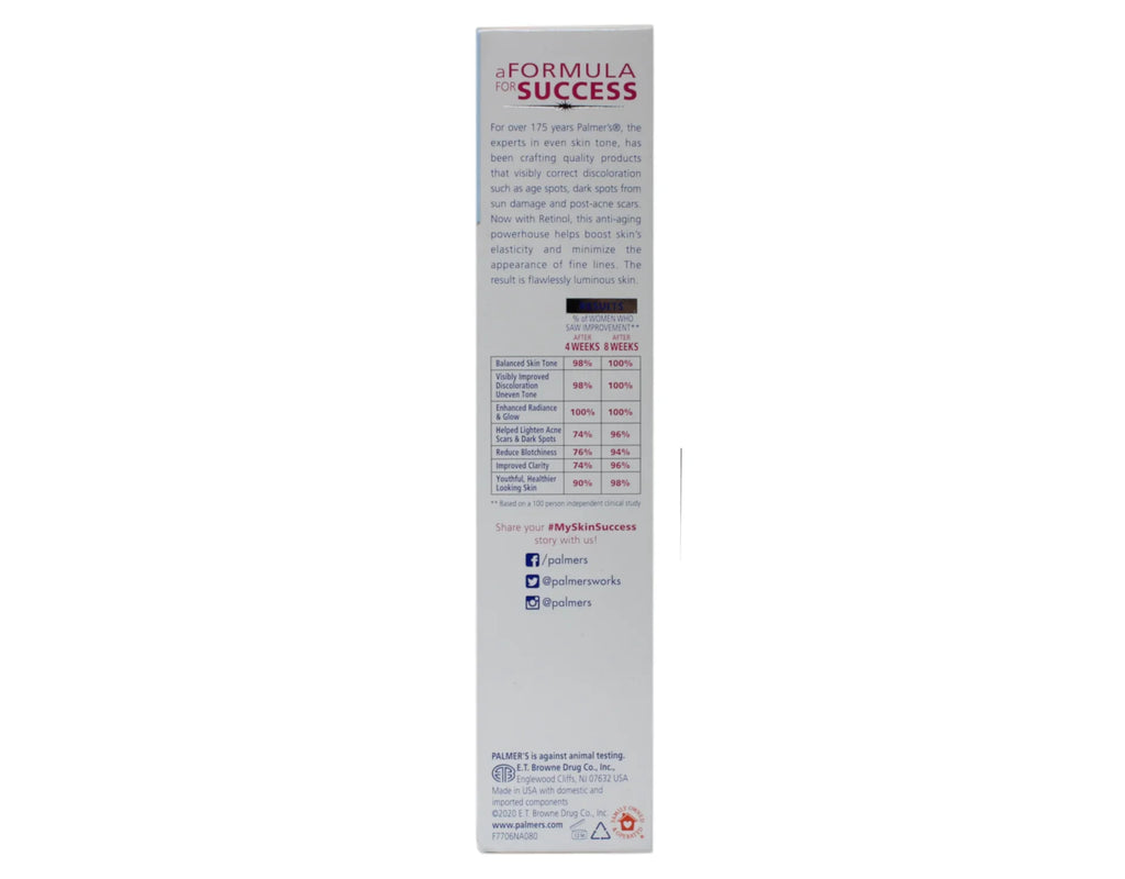 Palmer's Sizekin Sizeuccess Anti-Dark Sizepot Fade Milk Body Lotion 8.5 fl oz Pack of 6