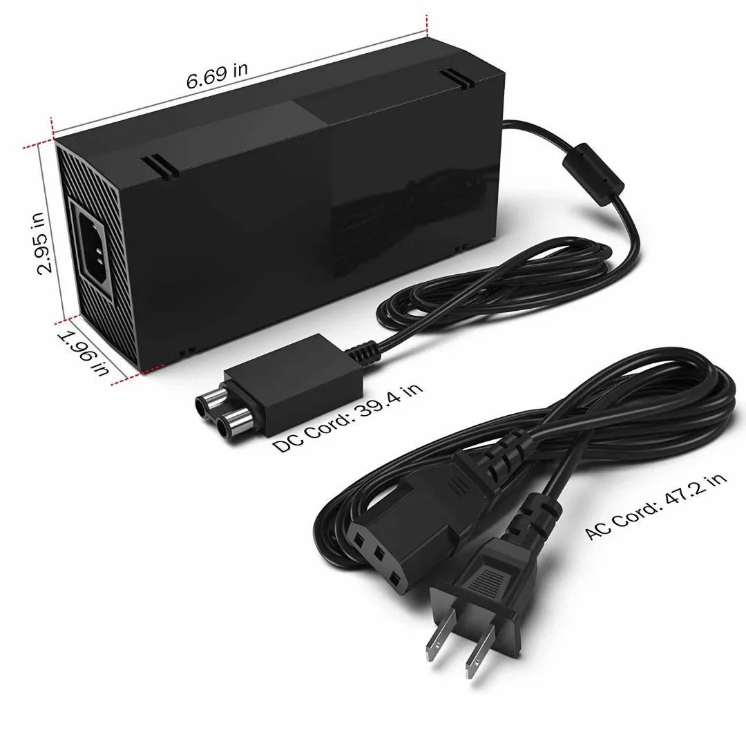12V 17.9A Replacement Xbox One Video Game Console Power Sizeupply Brick - Also Fit 12V 10.83A 16.5A